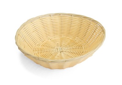 Хлебница 25х7см бежевая круглая