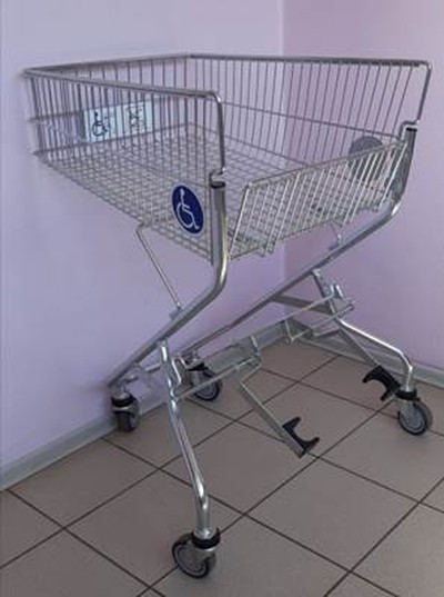 Покупательская тележка Shols для людей с ограниченными возможностями