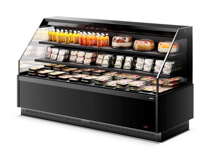 Холодильная витрина DAZZL Galaxy 080 H150 Plug-in 250 вентилируемая среднетемпературная