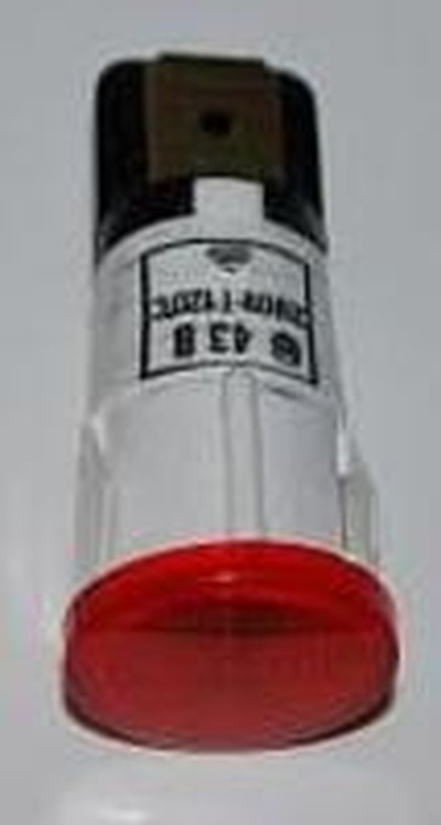 Лампа сигнальная красная Abat