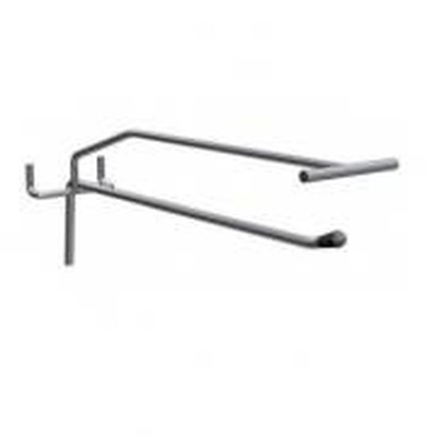 Крючок одинарный для ценникодержателя 300 мм (Ш) (цинк, шаг-50, ф=4,8 мм)