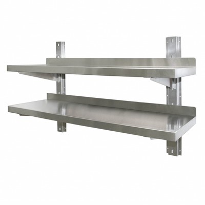 Полка настенная на кронштейнах Финист ПКкр 1300 (2 яруса)