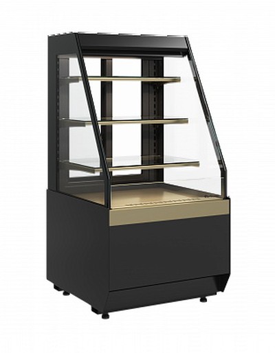 Витрина холодильная Carboma Cube KC70 VM 0,6-2 STANDARD открытая (версия 2.0)