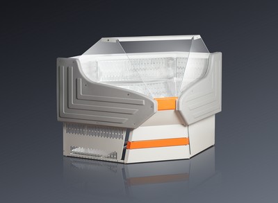 Холодильная витрина Иней 20 УН угловая