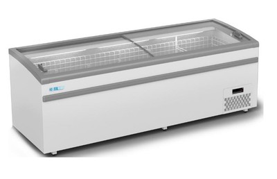 Ларь-бонета Italfrost ЛВН 1850 (ЛБ2 М 1850) с комплектом корзин (4 шт.)