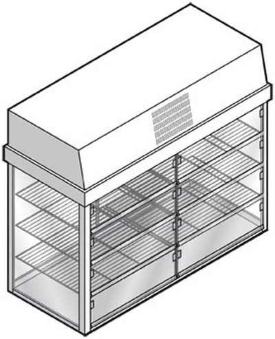 Охлаждаемая витрина Emainox IVRIF3 