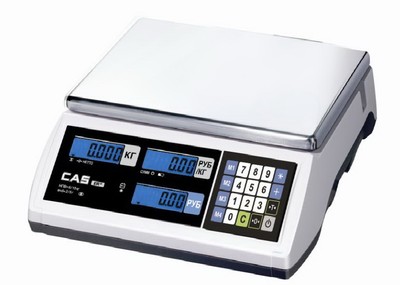 Весы торговые CAS ER-Jr-6 CB без стойки