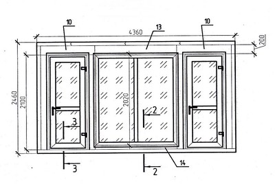 Цветочная камера Ариада - 23,2 (2560х4360x2460)