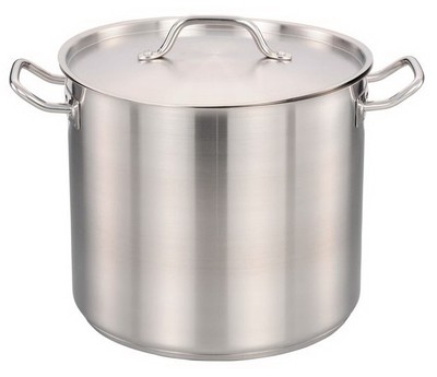 Кастрюля высокая с крышкой Indokor Professional (22х22 см, 8,4 л)