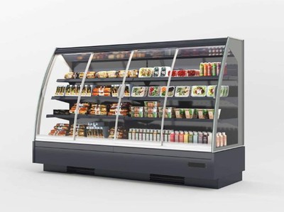 Пристенная витрина Magma Katran H1600 Lowfront 2500