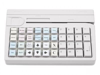 Программируемая POS-клавиатура Posiflex KB-4000U (с ридером МК)