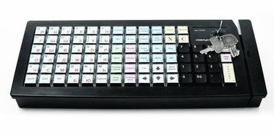 Программируемая POS-клавиатура Posiflex KB-6600U-B (без ридера МК)