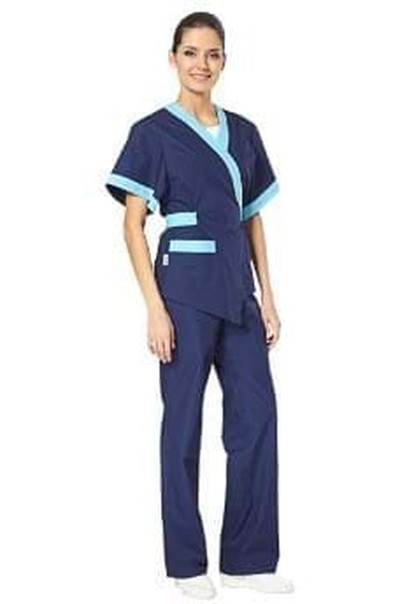 Костюм женский "Кимоно" (синий)