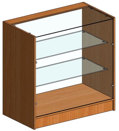 Прилавок торговый остекленный Классик-13