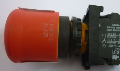 Кнопка аварийной остановки для мясорубки KT LM-98/P