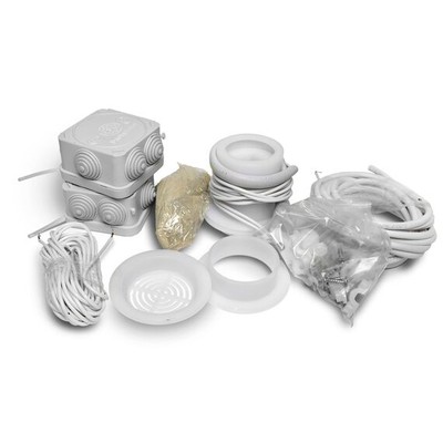 Комплект (клапан компенсационный, ПЭН) для двери камеры 80мм