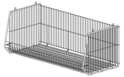 Корзина складная многоярусного стеллажа 870х545х460 мм