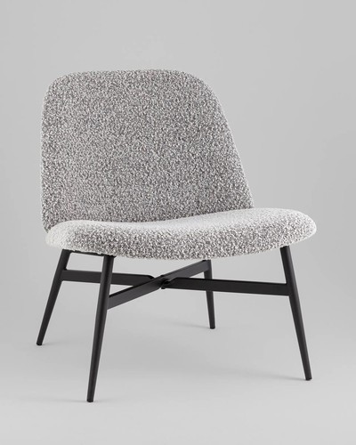 Кресло лаунж Ease серый