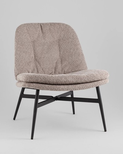 Кресло лаунж Tail коричневый