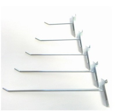 Крючок одинарный для экономпанели (цинк, 200 мм, D40 мм)