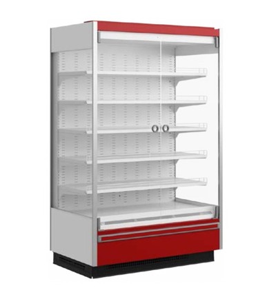 Пристенная витрина Марихолодмаш Купец ВХСп-1,25 new с дверями (без боковин)