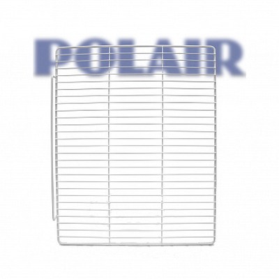 Полка решет. 595Х460 (ленточная поперечина 3х10-2шт.) ПЭП RAL-9003 (бел.) для Polair
