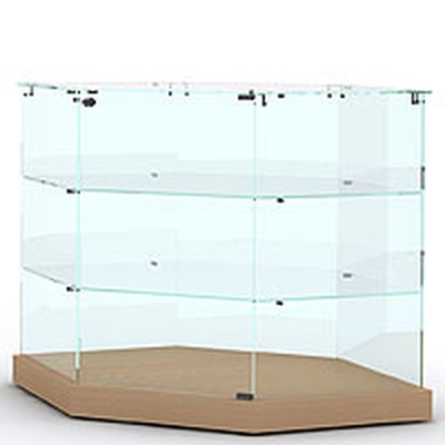 Прилавок торговый угловой (шестигранный) L900PVS