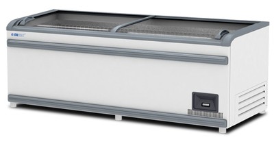 Ларь-бонета низкотемпературный ЛВН 2500 (ЛБ М 2500) СП ВерхНижСер Бампер