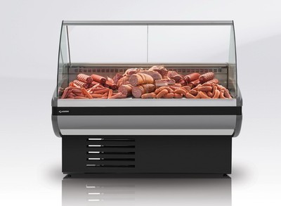 Холодильная витрина Cryspi Gamma-2 1500 без боковин (встроенный холод)