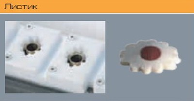 Накладка "Листик" в сборе