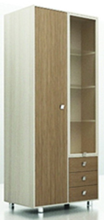 Шкаф для одежды ЛШК 01 (комбинированный)