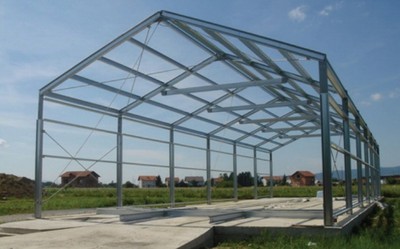 Готовое здание из ЛСТК (15 м * 30 м * 4,50 м)