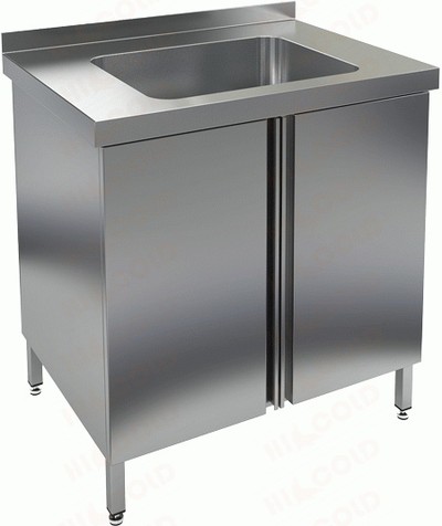 Стол закрытый с моечной ванной НСЗ1М-8/7Б