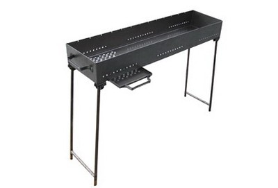 Мангал профессиональный 1000х250х800 мм складной