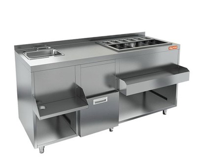 Барная станция HiCold НБМКС-15/6БПК (без ящиков)