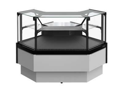 Холодильная витрина Carboma Palm 3 GC95 VV-5-1 внешний угол (версия 2.0)