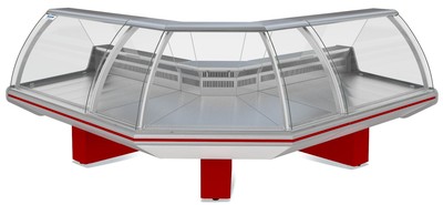 Холодильная витрина Марихолодмаш Парабель ВХСн-УН (без боковин, ТРВ, одна тумба)