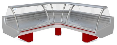 Холодильная витрина Марихолодмаш Парабель ВХСн-УВ (без боковин, ТРВ, одна тумба)