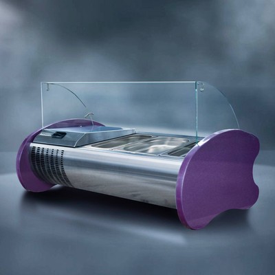 Настольная холодильная витрина Финист Topping Box Perfectum TBP-3