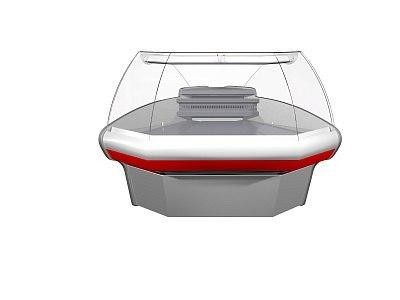 Витрина холодильная Bavaria G110 VM-5 (ВХСу-1 Carboma G110) (внешний угол) (динамика)