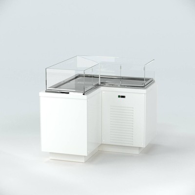 Угловая кондитерская витрина Финист Glassier LUX GСL-14/6/3