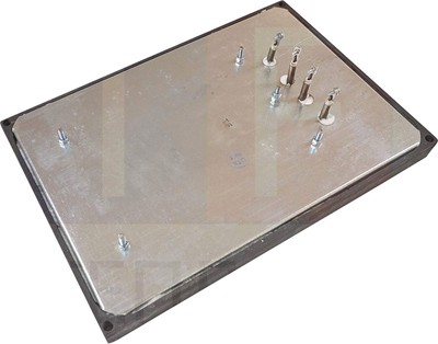 Конфорка (СБ) КЭТ-0,12/3,0 (415х285) сборка для Rada 031.010.000.00.00-01