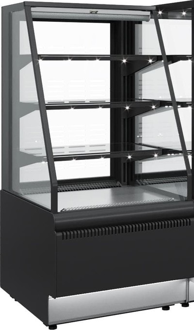 Витрина кондитерская Carboma KC70 VM 0,9-2 STANDARD (ВХСв-0,9д открытая) Техно
