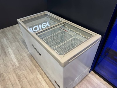 Морозильный ларь Haier SD-405 flat (с прямым стеклом)