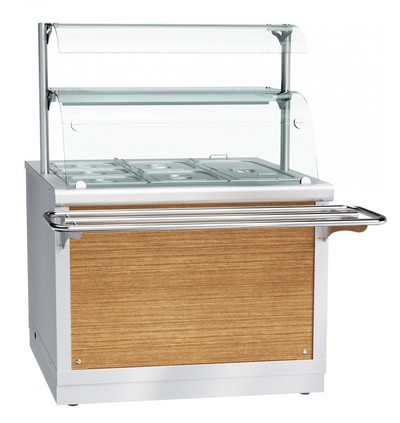 Электрический мармит 2-х блюд HOT-LINE ЭМК-70Х-02