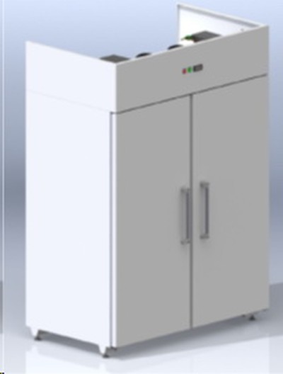 Холодильный шкаф Арктика 1500х800х2050 глух. (верхний агрегат)