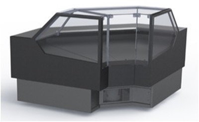 Холодильная витрина УВВ Атланта СТ-Вент