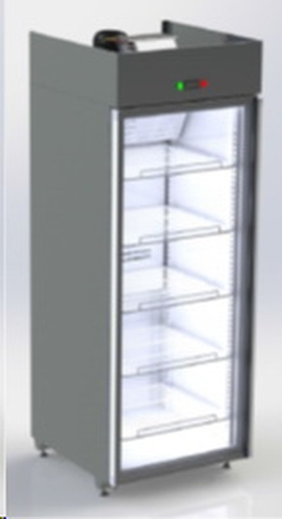 Холодильный шкаф Арктика 750х800х2050 стекл. (верхний агрегат)
