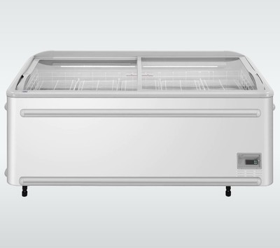Ларь-бонета Haier GTE1850W торец (белый)
