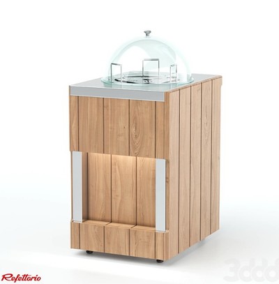 Диспенсер для тарелок тепловой Refettorio RD20A Capital